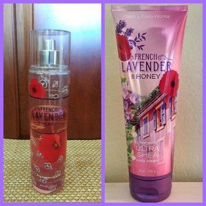 French Lavender & Honey Body Cream & Body Spray